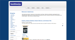 Desktop Screenshot of hacktronics.com